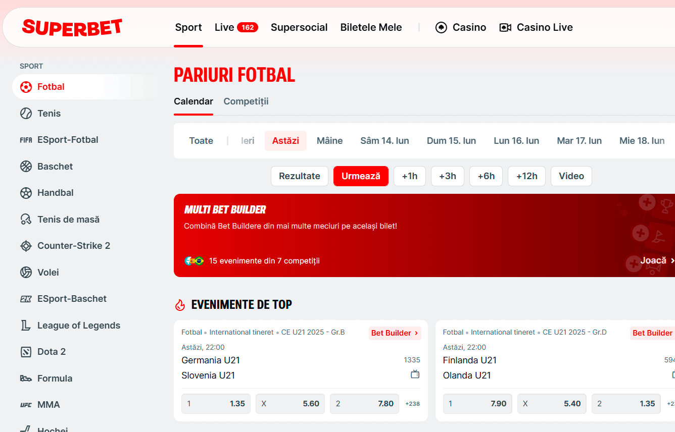 Superbet спортни залози