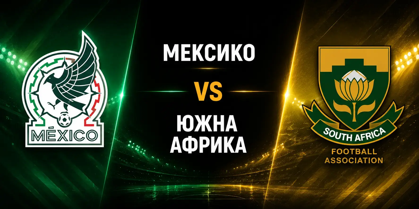 Мексико VS Южна Африка