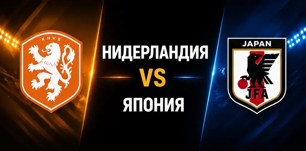 Нидерландия vs Япония