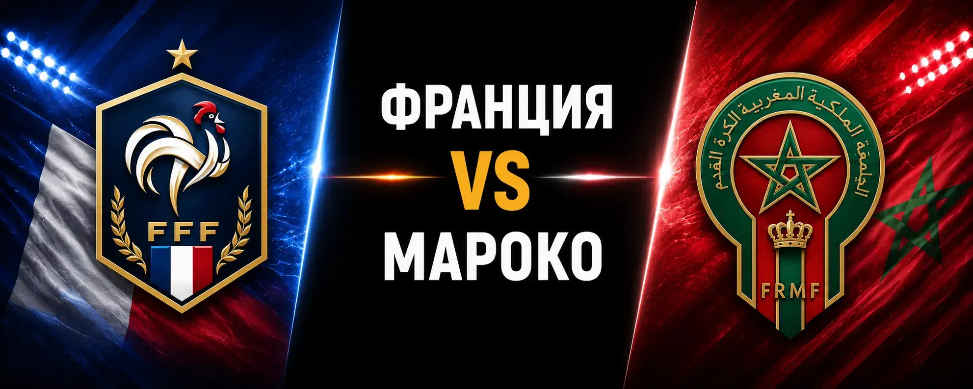 Франция vs Мароко