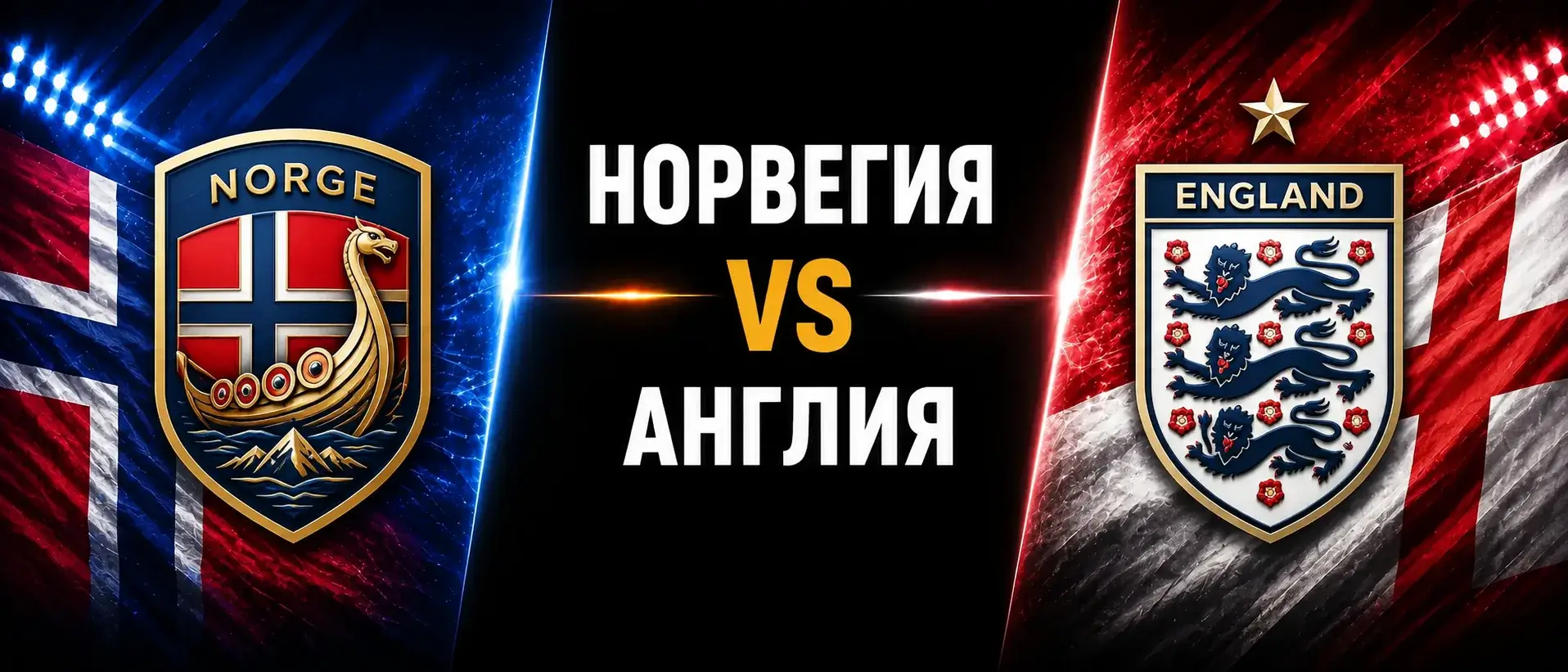 Норвегия vs Англия