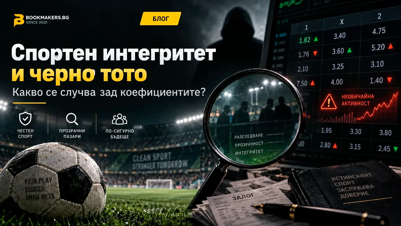 Спортен интегритет и черно тото: какво се случва зад коефициентите?