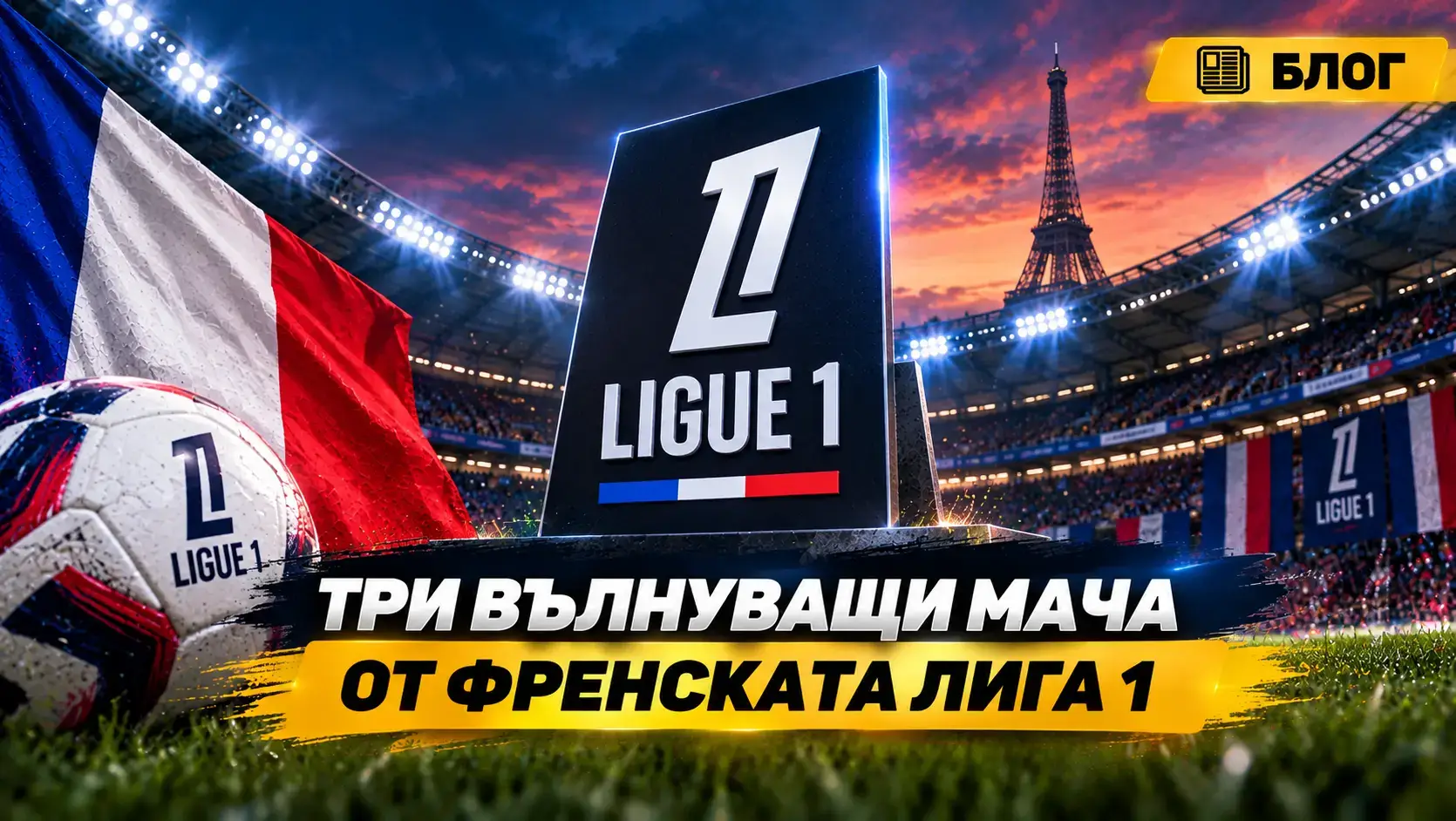 Три вълнуващи мача от френската Лига 1
